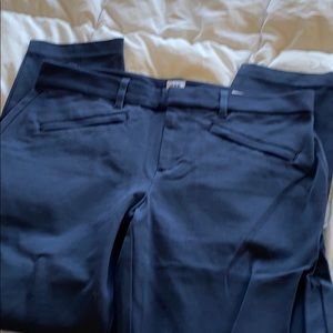 GAP Navy skinny slacks. NWOT.